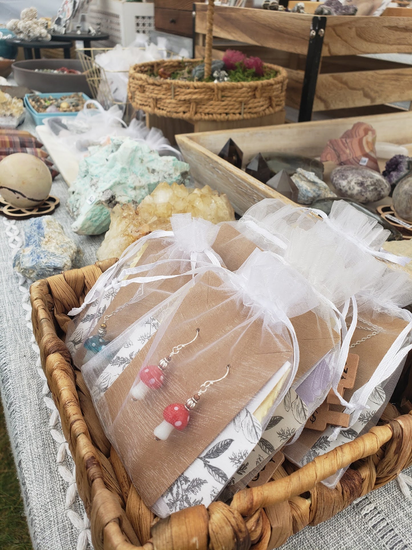 Simple Silver Mushroom Earrings π π/$ππ