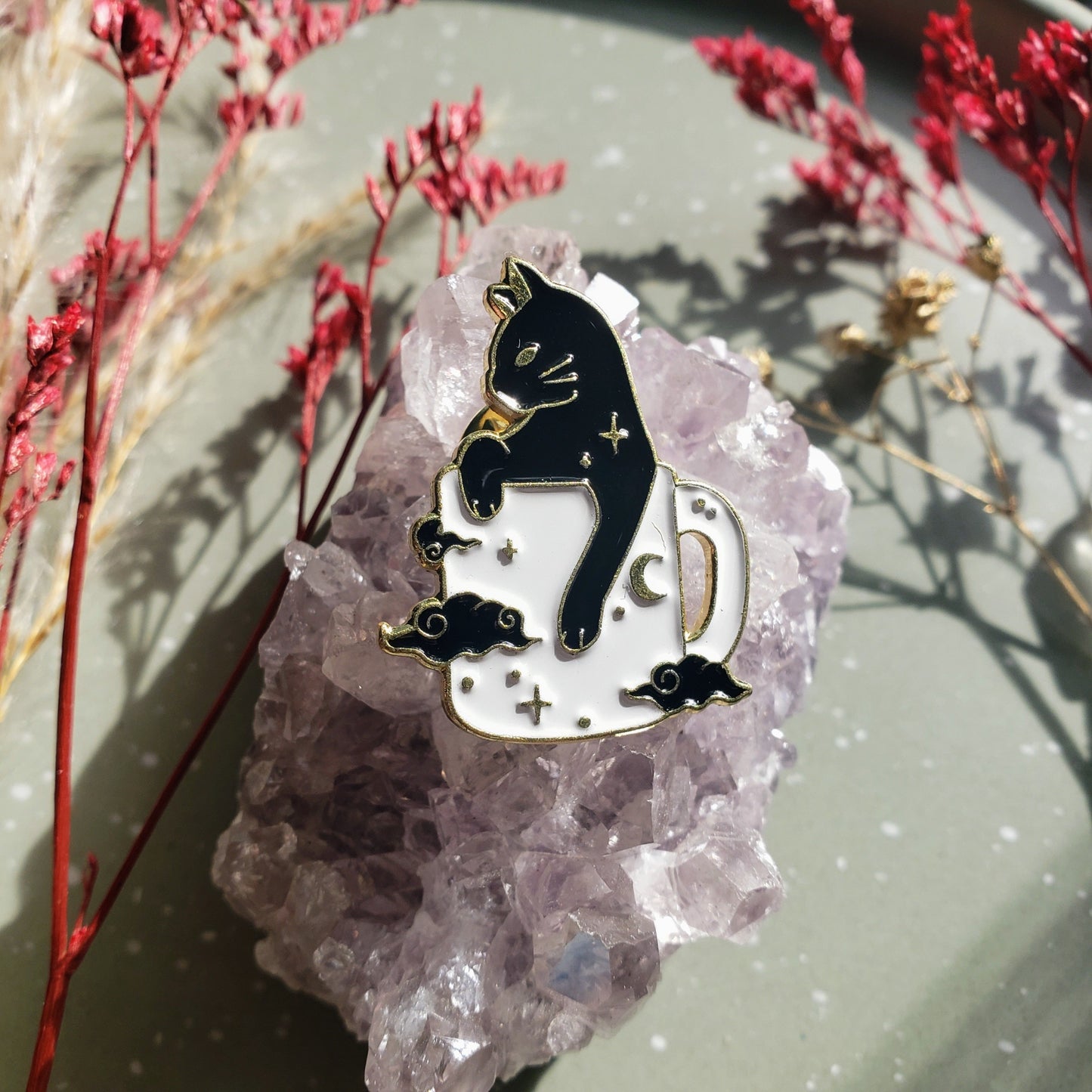 Black Cat Pin