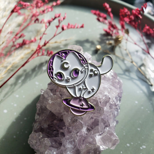 Space Kitty Pin