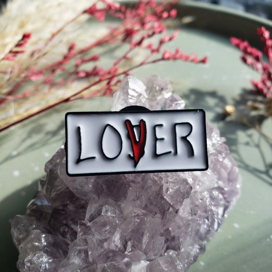 Lover/Loser Club Pin