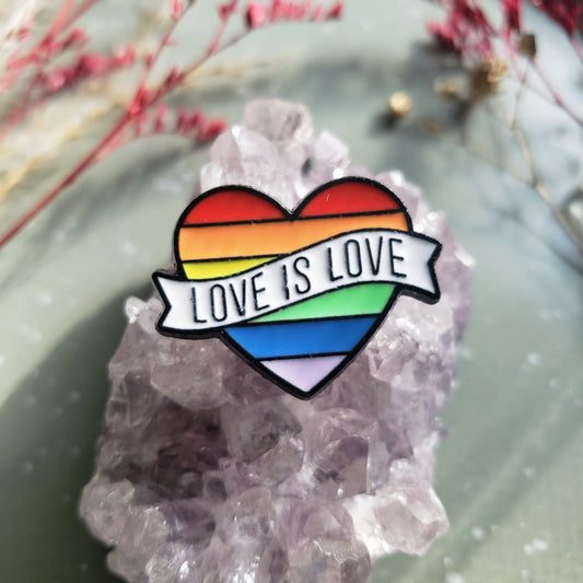 Love is Love Pride Pin