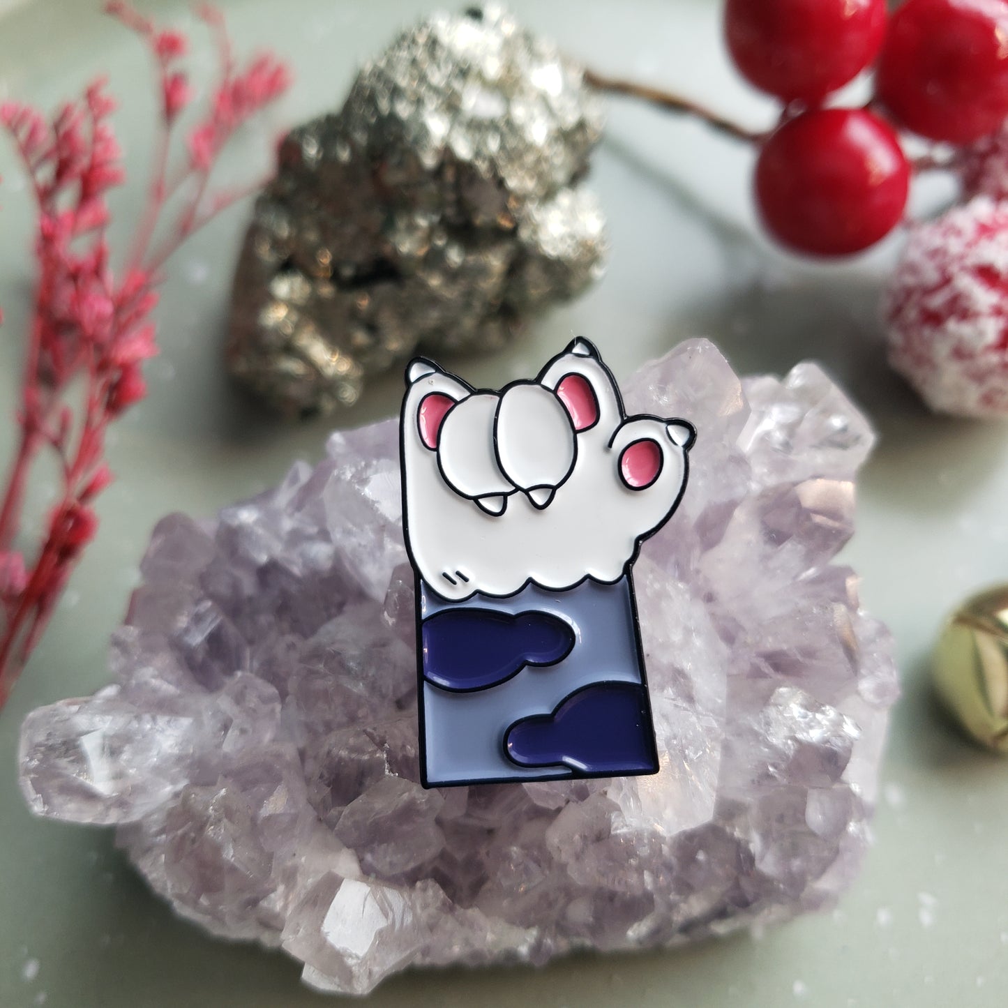 Rock n Roll Kitty Pin