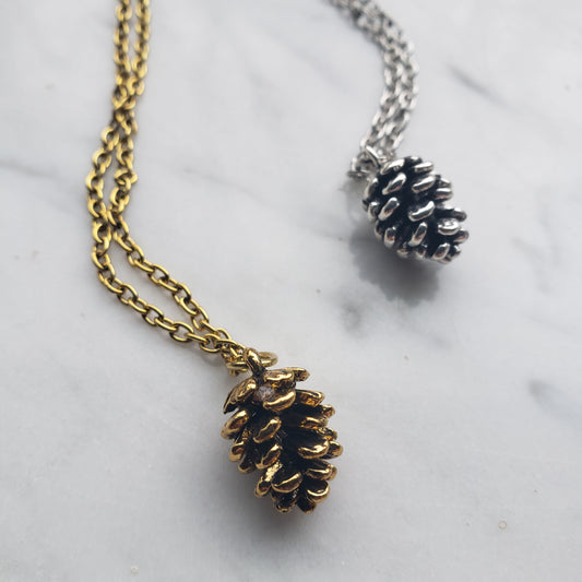 Pinecone Necklace