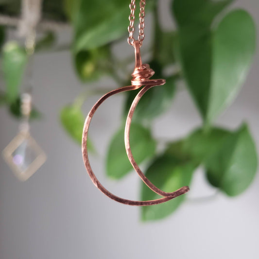 Copper Crescent Moon