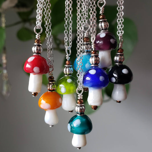 Mushroom Necklaces 🍄 𝟚/$𝟚𝟘