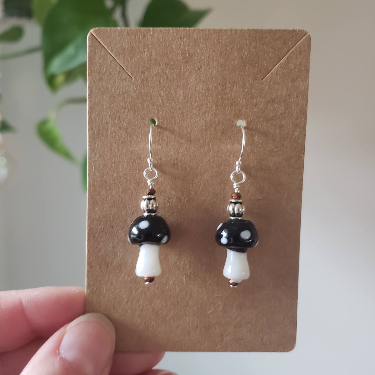 Simple Silver Mushroom Earrings 🍄 𝟚/$𝟛𝟘