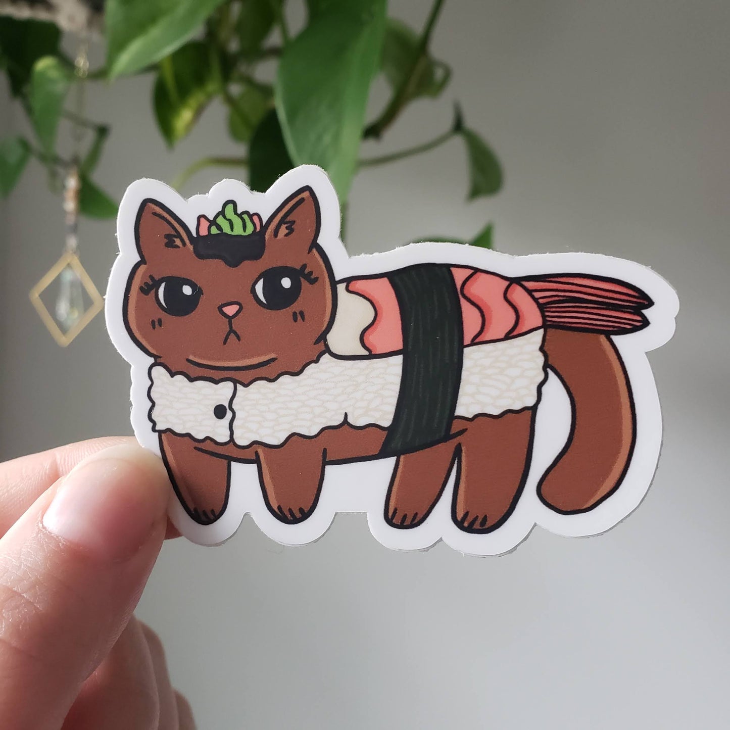 Sushi Kitty Sticker