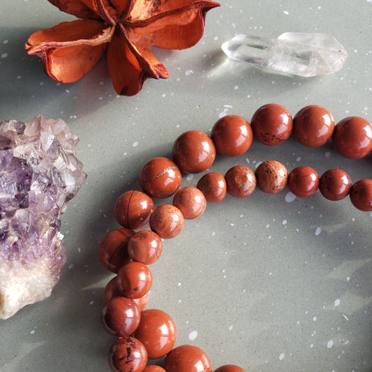 Red Jasper Stretchy Bracelet