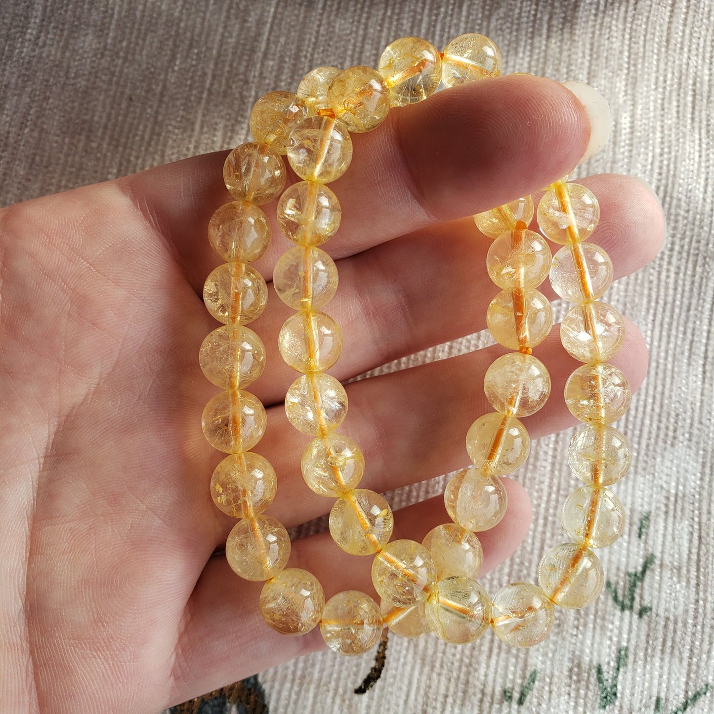 Citrine Stretchy Bracelet