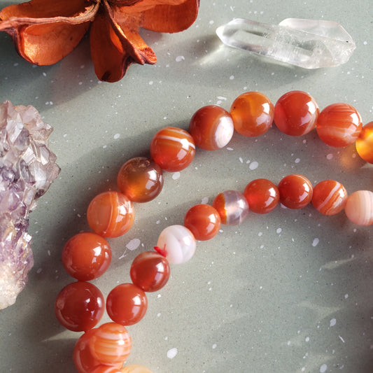 Carnelian Stretchy Bracelet