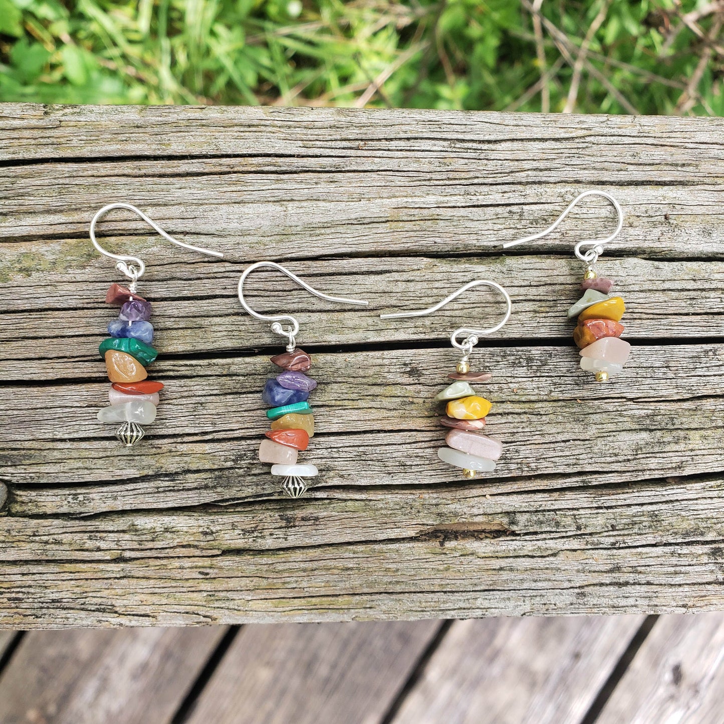 Chakra & Pride Crystal Earrings